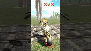 Indian Bike driving 3d heavy bike stunt🤯❌shorts [upl. by Ayenat]