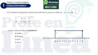 Pregunta 27 BXM Setiembre 2016 Academia Infinito Heredia CR [upl. by Speroni844]