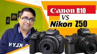 Canon R10 vs Nikon Z50 [upl. by Noy554]