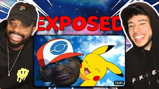 HE DIDNT HAVE TO DO ASH LIKE THAT 😂🤣  BERLEEZY  POKEMON EXPOSED  REACTION [upl. by Shulman]