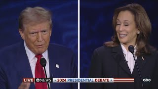 Body language expert breaks down presidential debate [upl. by Ydoow]