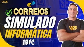 CONCURSO CORREIOS  SIMULADO DE INFORMÁTICA  BANCA IBFC [upl. by Aron]