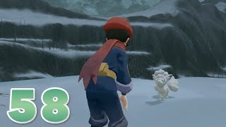 Pokémon Legends Arceus Episode 58 A Snow White Vulpix A long hunt to find them [upl. by Mulry89]