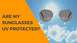 How can I tell if my sunglasses are UV protected  SmartBuyGlasses [upl. by Kuehnel48]