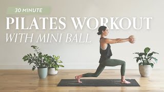 30 Min Pilates Workout  Full Body Blast with MiniBall [upl. by Bina235]