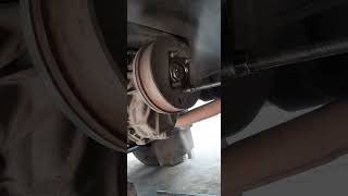 How to open a handbrakeisuzu rashidmechanic funny [upl. by Notsek762]