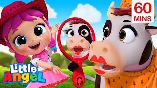 La Vaca Lola English Version  More Little Angel Kids Songs amp Nursery Rhymes [upl. by Einra]