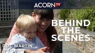 Acorn TV Exclusive  Doc Martin Behind the Scenes Meeting James Henry [upl. by Anaiv589]