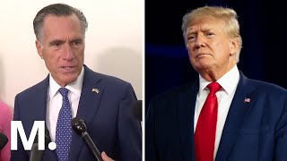 Romney Accuses Trump of Sabotaging Border Deal to Blame Biden for Migrant Crisis [upl. by Titos]