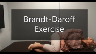 BrandtDaroff Exercise [upl. by Renckens]