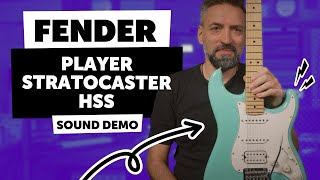 Fender Player Stratocaster HSS  Sound Demo [upl. by Grover968]