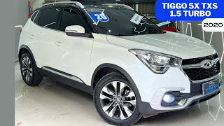 Caoa Chery Tiggo 5X TXS 15 turbo 2020 4fmotors BAIXO KM [upl. by Nelyahs]