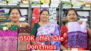 ✨✨5 offer on Pattu Collection  New Trending Saree Collection ✨✨ wwwmaniblousemarketin [upl. by Phaedra681]