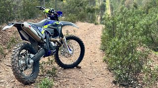 First ride in 2024 ✊ SHERCO 450 in Alentejo [upl. by Matronna297]