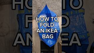 HOW TO FOLD AN IKEA BAG [upl. by Socha245]