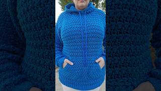 Want to test crochet fall hoodie sizeinclusive pattern tester sweater hood pocket cozy [upl. by Kristy]