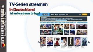 TVSerien streamen in Deutschland  Ist serienstream to legal [upl. by Secunda222]