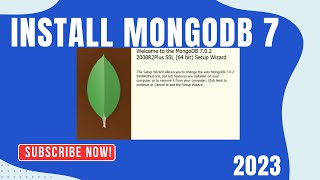 Complete MongoDB 7 Installation Guide for Windows 11 2023  StepbyStep Tutorial [upl. by Gninnahc]