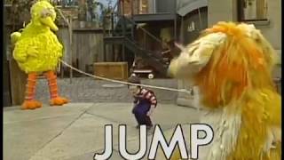 Sesame Street 1839 Big Bird and Jason Show Jump 1983 [upl. by Keviv247]