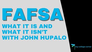 FAFSA Simplified  The One Thing You Need to Know [upl. by Innus]