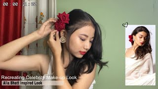 Recreating ALIA BHATT Makeup Look [upl. by Ewald]