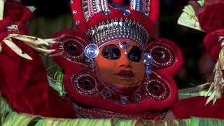 Chamundi Theyyam  Ritual Art Form of Kerala [upl. by Ornas610]