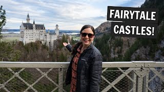 Germanys FAIRYTALE city ✨ Visiting Neuschwanstein Castle amp MORE in Füssen [upl. by Stanwinn]