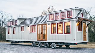 Absolutely Luxury Denali XL Tiny Home for Sale by Timbercraft Tiny Homes [upl. by Tuinenga]