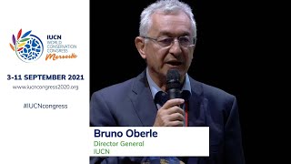 Bruno Oberle Speaking at IUCN World Conservation Congress [upl. by Aicelaf]