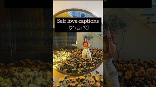 Self love captionsselfloverelationship singalshorts [upl. by Aihsel]