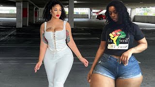 KristianaKING VS DamaliMwende 😍 Stunning Plus Size Curvy Models  Fashion Lifestyle Trends  Wiki [upl. by Assital]