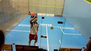 Squash Show Match John Williams vs Nicolas Müller 2009  Part 12 [upl. by Phyl895]