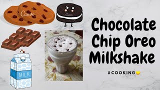 Chocolate Chip Oreo Milkshake unexpected results SummerJune2021MilkshakeSassy Stylish🍪🍦 [upl. by Phillipe889]