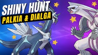 How to Shiny Hunt Dialga amp Palkia in Pokémon Brilliant Diamond amp Shining Pearl with Super Luck [upl. by Gromme]