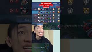 roger sibuk menilai orang lain mobilelegends mlbb gusionmontagefreestylekill [upl. by Nwahsek]