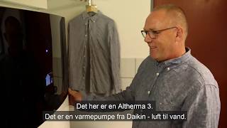 Daikin Altherma 3 lufttilvand varmepumpe  slutbrugerreference 2019 [upl. by Annailuj]