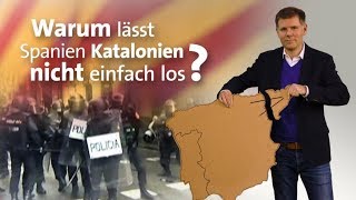 kurzerklärt Warum Spanien an Katalonien festhält [upl. by Barram]