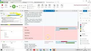 Sonocent Audio Notetaker 9  Extracting audio and sections [upl. by Obidiah]