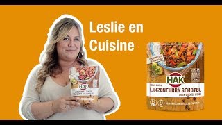 Une salade simple savoureuse  C’est ce que prépare Leslie en Cuisine avec nos pochons [upl. by Cassil537]