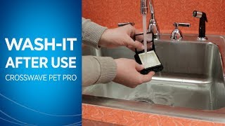 How to Clean Your CrossWave® Pet Pro After Use [upl. by Susie247]