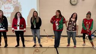 The Twelve Days of Christmas and What My Student Said To Me  2019 Clinton Holiday Sing [upl. by Orfurd]