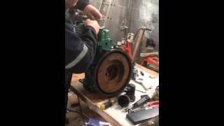 Volvo penta md2010 engine rebuild part 18 [upl. by Akimahs]