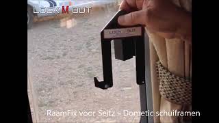 Raamfix  Schuifraam beveiliging voor campers en caravans [upl. by Trainor]