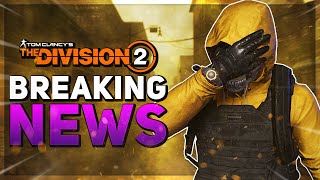 BREAKING NEWS The Division 2 MORE BUGS are affecting CONTROL POINTS INVADED MISSIONS amp RAIDS [upl. by Maharg]