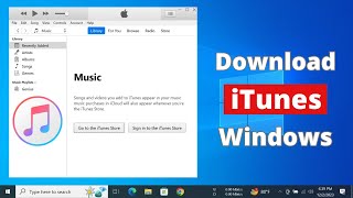 Download and Install iTunes on Windows 11 [upl. by Tesil483]