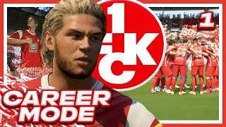 FIFA 22 FC KAISERSLAUTERN RTG CAREER MODE  1 LETS GET IT [upl. by Oidivo]