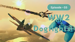 03  WWII Dogfights Ace Combat in Real Time WWII Dogfight Warplane gaming Gameplay History [upl. by Avihs]