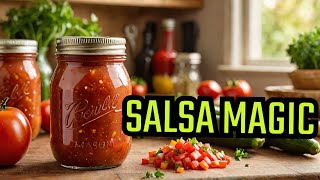 The Ultimate Garden Salsa Recipe wCanning Tutorial [upl. by Keven]