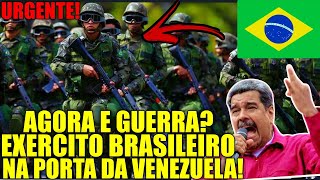 AGORA E GUERRA EXERCITO BRASILEIRO E AMERICANO NA PORTA DA VENEZUELA [upl. by Ebeohp]