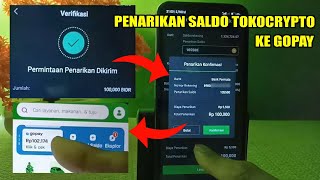 Penarikan Tokocrypto ke Gopay dengan Cepat [upl. by Yevoc]